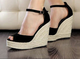 Plus Size 34-41 Summer Style Women Wedge Sandals