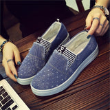 Women Denim Shoes flats Fashion Casual