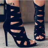 New 2019 Women Heeled Sandals