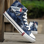 Summer Lightweight Denim Canvas Shoes Fashion Men