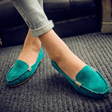 Women Flats shoes 2019 Loafers Candy Color