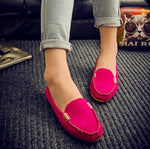 Women Flats shoes 2019 Loafers Candy Color
