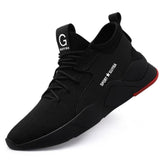Men's Steel Toe Work Safety Shoes Casual Breathable Outdoor Sneakers