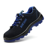Men's Steel Toe Work Safety Shoes Casual Breathable Outdoor Sneakers