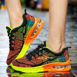 Men Casual Shoes Lightweight Air Cushion Flats Sneakers