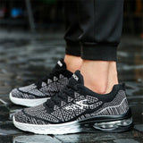 Men Casual Shoes Lightweight Air Cushion Flats Sneakers