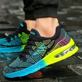 Men Casual Shoes Lightweight Air Cushion Flats Sneakers