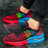 Men Casual Shoes Lightweight Air Cushion Flats Sneakers