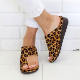 Women PU Leather Shoes Comfy Platform Flat Sole Ladies Casual