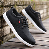 Men Casual Shoes Canvas White Shoes Men